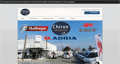 Desktop Screenshot of chiron-campingcars.com
